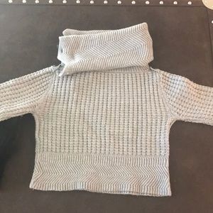 Turtle neck crop top